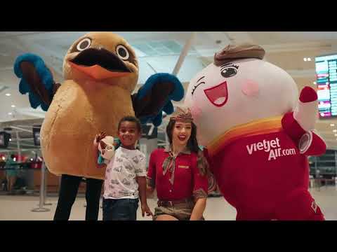 Lançamento do VietJet no Aeroporto de Brisbane