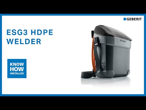 Geberit esg3 welder