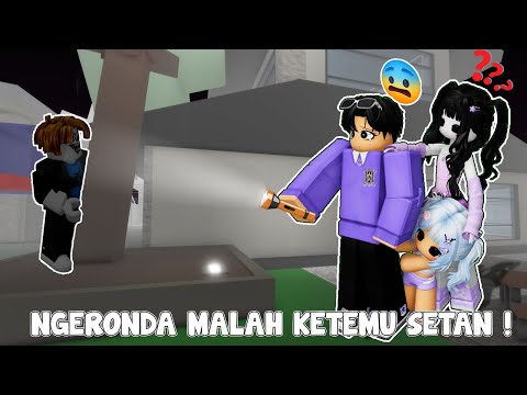 DISURUH NGERONDA SAMA PAK RT MALAH KETEMU SETAN | BROOKHAVEN🏡RP