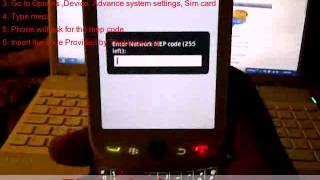 Blackberry Torch 9800 Unlocking Instructions