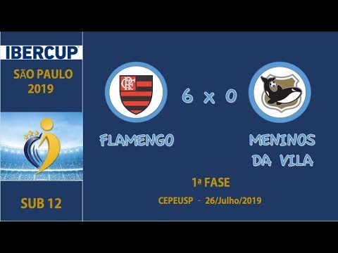 IBERCUP 2019 SP - Sub 12 - FLAMENGO 6 x 0 MENINOS DA VILA