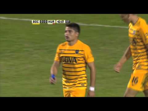 Palacios lo tuvo de contra. Boca 0 - Huracán 0. Fecha 14. Primera División 2016.