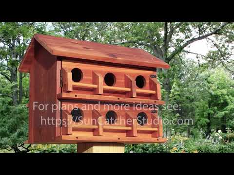 Free Purple Martin House Plans
