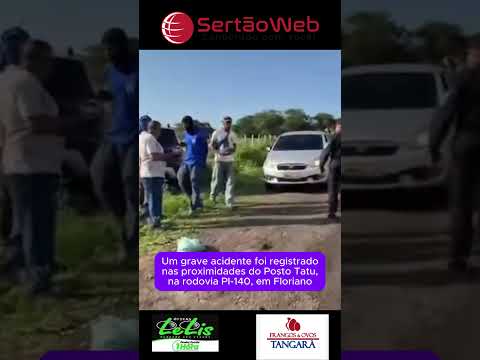 Acidente com carreta deixa uma vítima fatal na PI-140, em Floriano