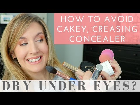 Dry Under Eyes? Cakey Concealer Issues? 8 Concealer Tips & Tricks