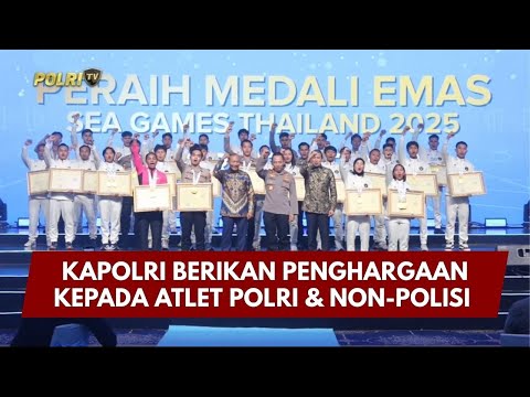 PRESISI UPDATE: KAPOLRI BERIKAN PENGHARGAAN KEPADA ATLET POLRI &amp; NON-POLISI 16/01/2026 (14.00)