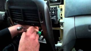 Removing factory car stereo 2005 kia spectra