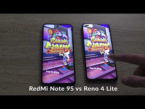 Xiaomi Redmi Note 9S vs Oppo Reno 4 Lite: Comparison - speed test and camera comparison