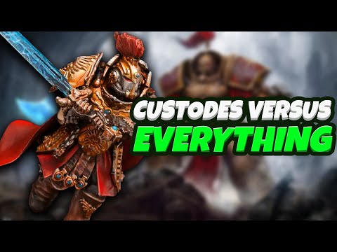 How Custodes Perform Into Every Faction - Warhammer 40K 10th Edition