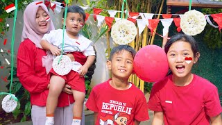 Download lagu AZAM PARTICIPATES IN A FUNNY AND UNIQUE AUGUST 17TH COMPETITION 🥳 EEL CATCHING AND CRACKER EATING... mp3