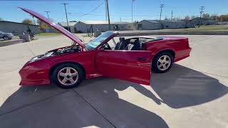 1991 Chevrolet Camaro RS Convertible Open Walk Around