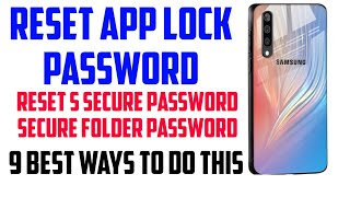 Reset Applock Password Reset S secure password 9 best ways to reset applock password