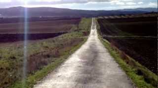 preview picture of video 'The road out of Vitoria towards Burgos, España'