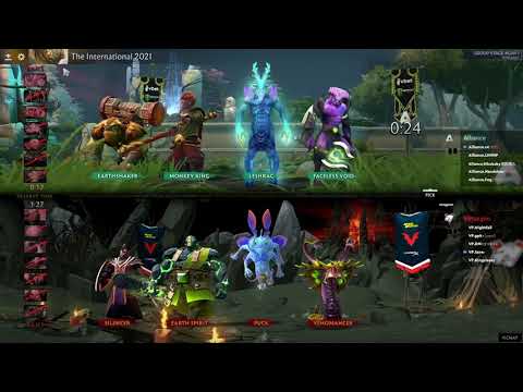 [EN] Virtus.pro vs Alliance - Dota 2 The International 2021 - Group Stage Day 1