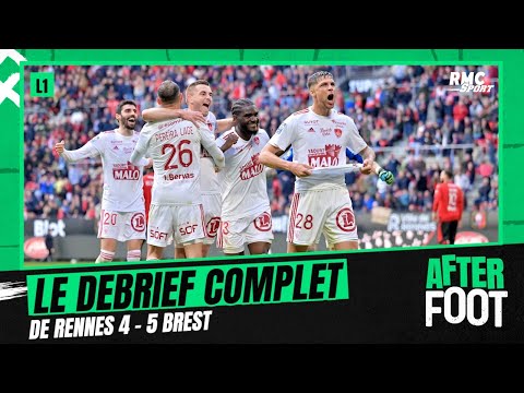 Rennes 4-5 Brest : le débrief complet de l'After foot