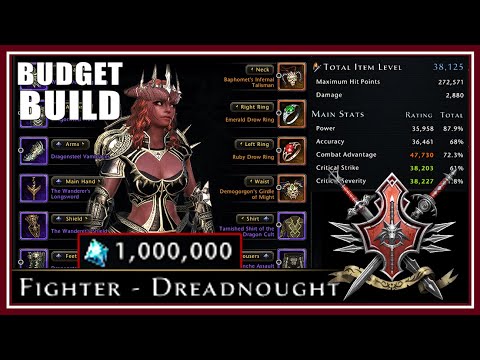 Fighter DPS Starter Build! (1 mill limit) Best Powers to Use for Max Damage! - Neverwinter M27