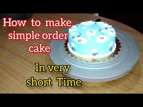 Home made | | cakedesign😍 | | Simple order cake design |order cake | |Rehmina Yasmin|