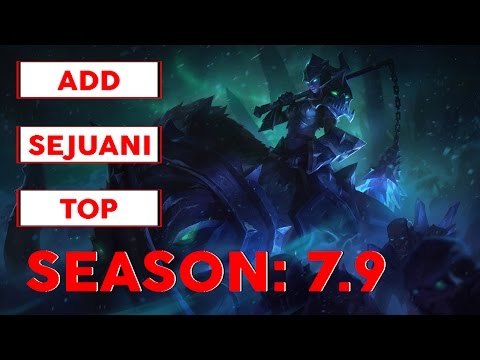 MVP ADD Play Sejuani Top Challenger Korean Pro Replay