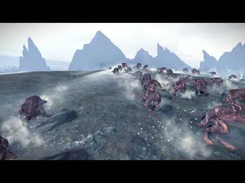 Total War  WARHAMMER Wintertooth Wulfrik Vs. Champion Of The Eagle
