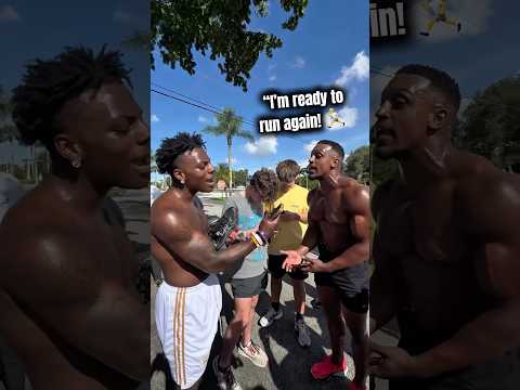 IShowSpeed vs Ashton Hall 🏃 💨