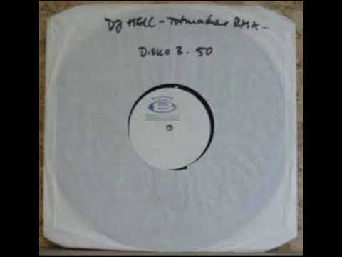 DJ Hell - Totmacher - (Regis' Euro 96 Mix) - Totmacher Remixes EP - Disko B ‎– db 50