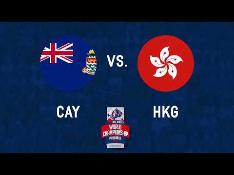 Caymans vs Hong Kong 2017 World Ball Hockey Championships in Pardubice, Czech Republic B Semi