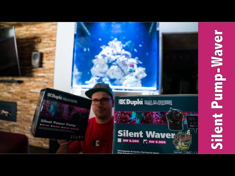 Dupla Marin Pumpen für das 600l Meerwasser Aquarium  Hawaii 2.0 Silent Pump Silent Waver