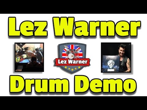 World Renowned Session Drummer, Lez Warner Plays on Your Tracks!