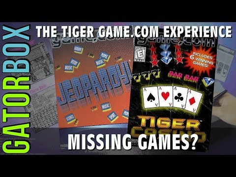 Missing Games The Tiger Game Com Experience