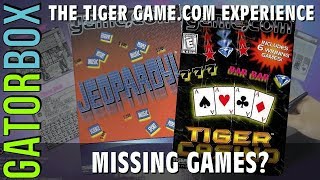 Missing Games | The Tiger Game.com Experience
