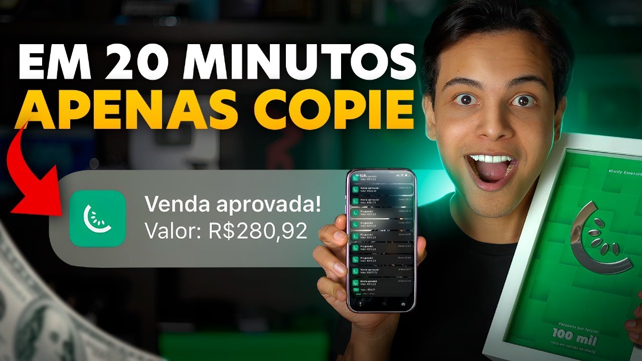 COMO FAZER A PRIMEIRA VENDA COMO AFILIADO NA KIWIFY EM 20 MINUTOS - Copie e Cole (Dinheiro online)