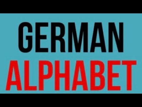 How to pronounce the German alphabet with phonetic spellings