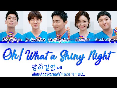 Mido And Falasol (미도와 파라솔) Oh! What A Shiny Night 밤이깊었네 (Drama Ver.) Hospital Playlist OST Lyrics/가사