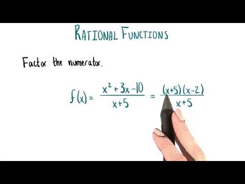Factor The Numerator