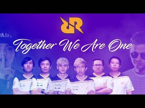 TOGETHER WE ARE ONE - RRQ OFFICIAL ANTHEM (LYRIC VIDEO)