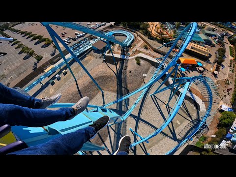 New Dive Coaster Emperor California's 1st Floorless Dive Coaster 2022