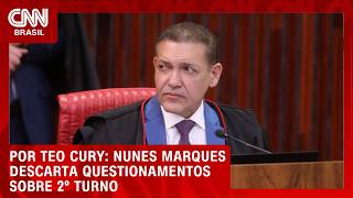Vídeo: Nunes Marques descarta questionamentos sobre 2° turno; veja | LIVE CNN