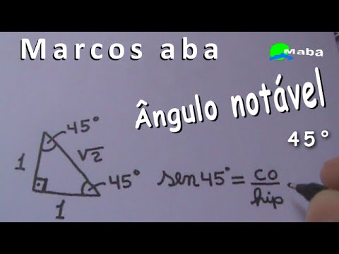 Ângulos notáveis - aula 03 Video