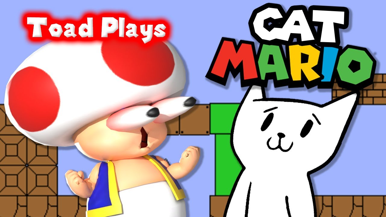 Toad Plays: CAT MARIOOO