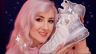 Relaxing Nike Lebron 18 Shoe Tapping & Scratching (ASMR whisper)