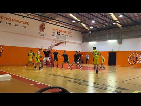 CroHoops Div.3 2022-23 Play-off, Rnd.1 Gm.1 - San Antonio Sesvete vs. Mate's Minions