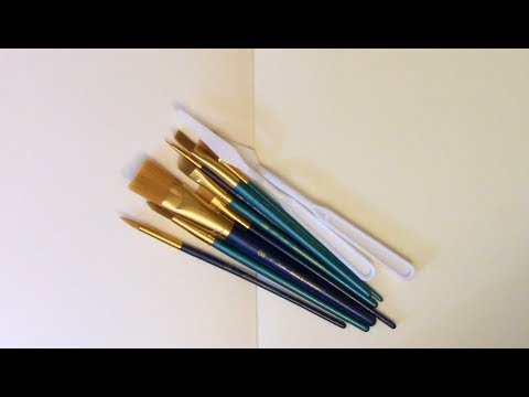 Acrylic Paint Brushes 101: Different Types & How to Use Them