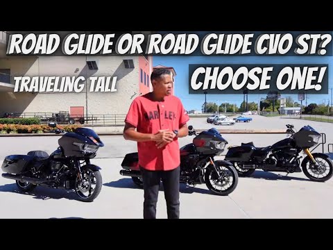 Harley-Davidson Road Glide, Or Road Glide CVO ST?  How to choose the right Road Glide.