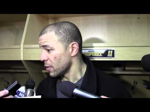 JAROME IGINLA BRUINS RIGHT WINGER POSTGAME