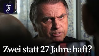 Brasilianisches Parlament will Bolsonaros Haft verkürzen