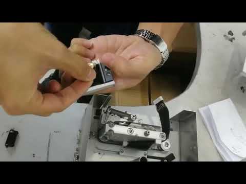 Dikai Thermal Transfer Overprinter: How to change the print head