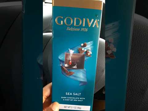 #fitfoodreview #godiva #darkchocolate #seasalt