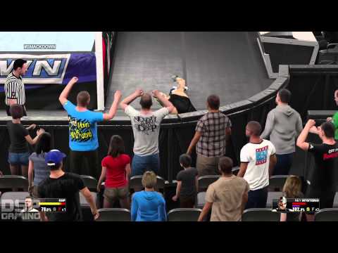 WWE2K15 My Career Mode (PS4/60fps) pt52 - INSANE Falls Count Anywhere vs. Rey Mysterio!