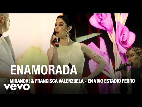 Videoclip de Enamorada (En Vivo) — Miranda!