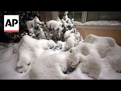 Video | Rare winter storm drops snow on south Louisiana | Hatha Alyoum